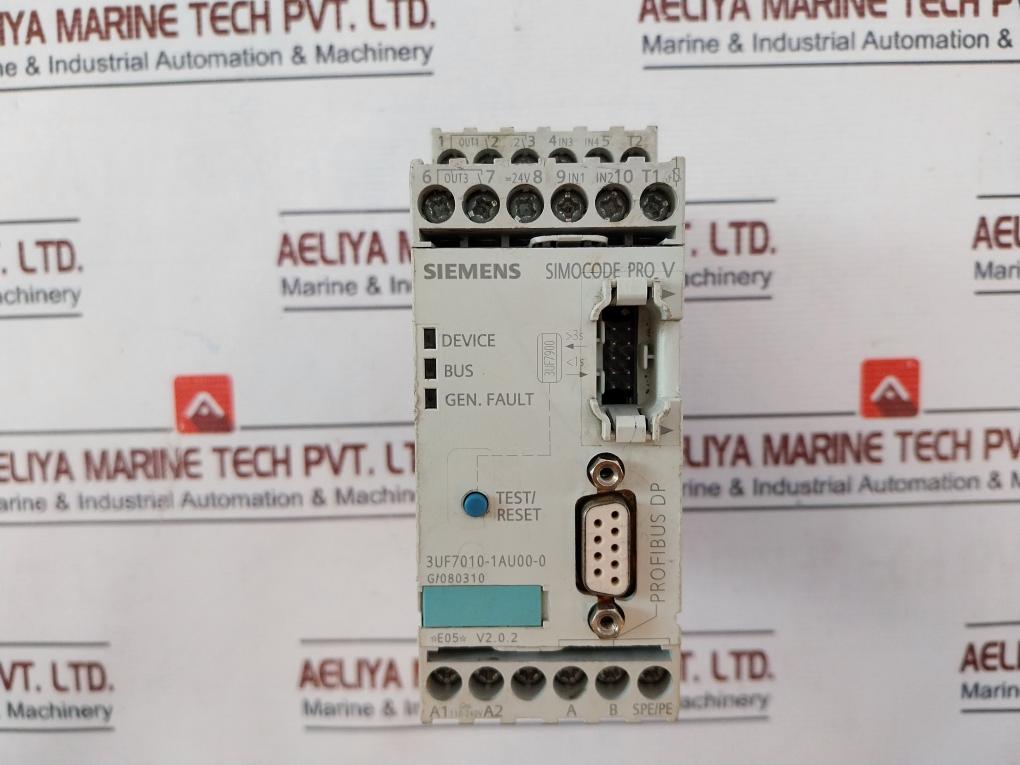 Siemens 3Uf7010-1Au00-0 Circuit Breaker Contactor Ip20