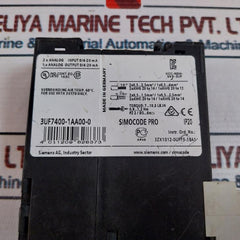 Siemens 3Uf7400-1Aa00-0 Analog I/O Module
