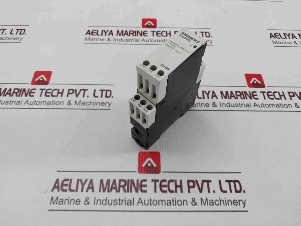 Siemens 3Ug3511-1Bq50 Sequence Relay Cr00516 50/60 Hz