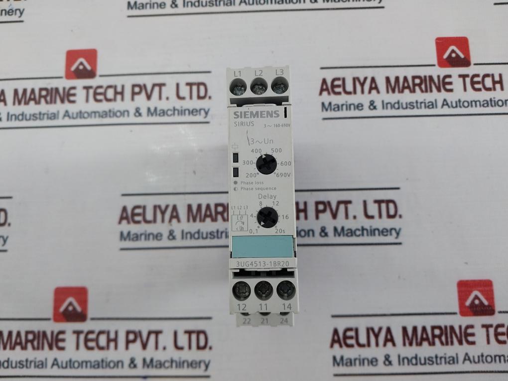 Siemens 3Ug4513-1Br20 Monitoring Relay 0,1–20S