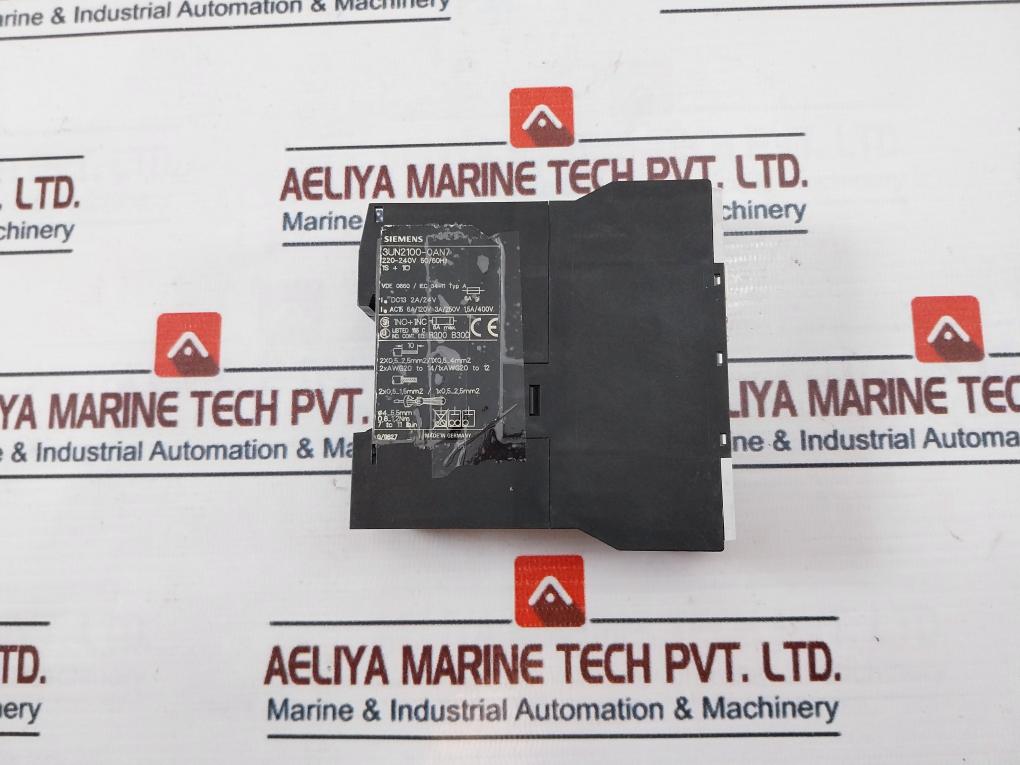 Siemens 3Un2100-0An7 Thermistor Protection Relay R300 B300