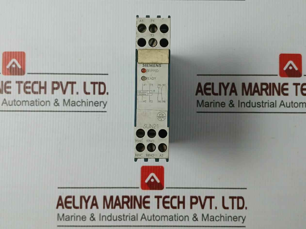 Siemens 3Un2100-0An7 Thermistor Vde 0660 50/60Hz