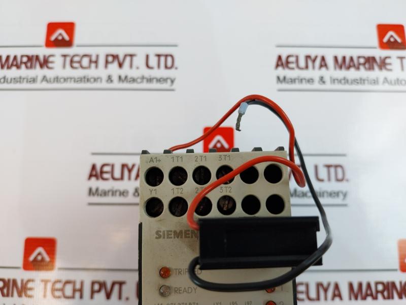 Siemens 3Un2634-0Ab4 Relay, 24Vdc, 1S+1O, 1No+1Nc Vde 0660/Iec 34-11