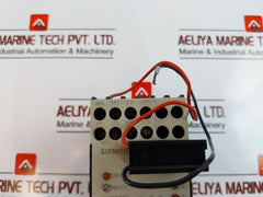 Siemens 3Un2634-0Ab4 Relay, 24Vdc, 1S+1O, 1No+1Nc Vde 0660/Iec 34-11