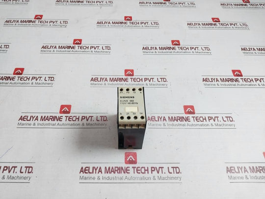 Siemens 3Un8 002 Thermal Motor Protection Unit 110V 40-60Hz