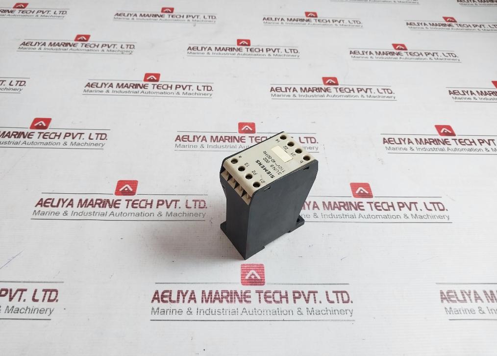 Siemens 3Un8 002 Thermal Motor Protection Unit 110V 40-60Hz