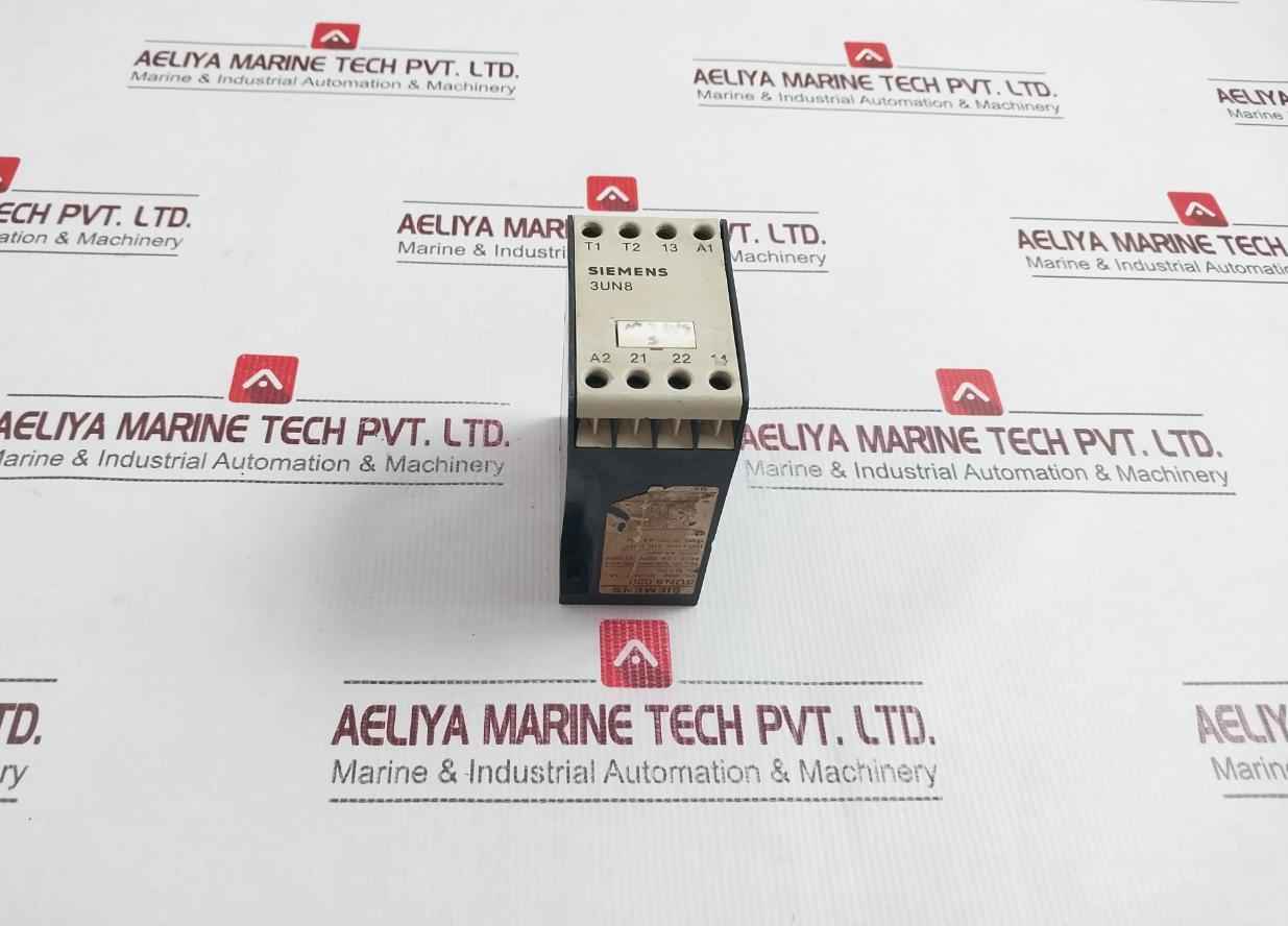 Siemens 3Un8 020 Contactor Control Relay 24V Dc 1,5A 220V