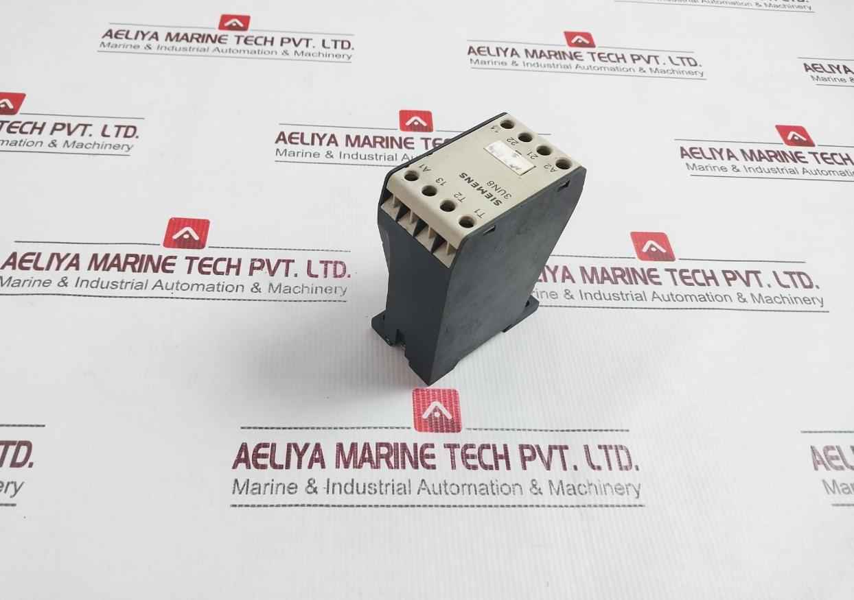 Siemens 3Un8 020 Contactor Control Relay 24V Dc 1,5A 220V