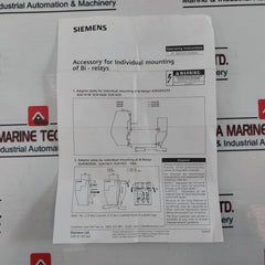 Siemens 3Ux1425 Terminal Bracket