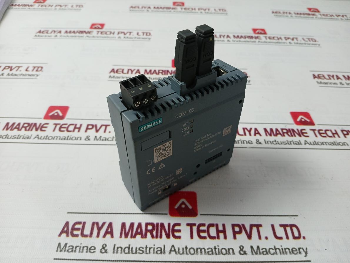 Siemens 3Va9987-0Ta20 Com100 Data Concentrator 24V 8W