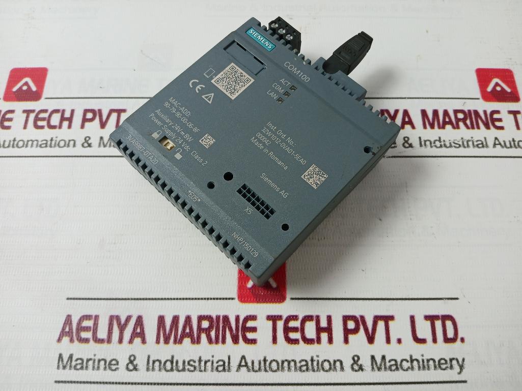 Siemens 3Va9987-0Ta20 Data Concentrator Com100 24 Vdc 8W