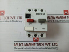 Siemens 3Ve1010-2F Motor Starter Protector Iec 157-1 Vde 0660 500V 0.63 – 1A