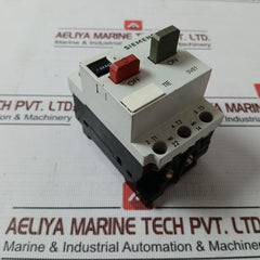 Siemens 3Ve1010-2F Motor Starter Protector Iec 157-1 Vde 0660 500V 0.63 – 1A