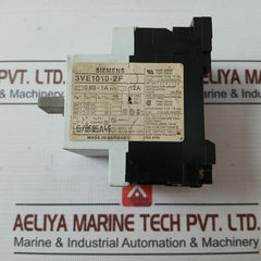 Siemens 3Ve1010-2F Motor Starter Protector Iec 157-1 Vde 0660 500V 0.63 – 1A