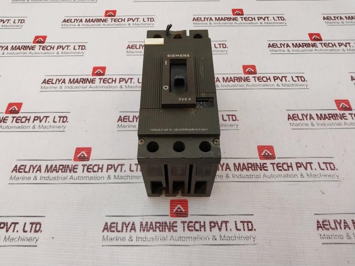 Siemens 3Ve4420 0-8Cr00 Circuit Breaker 56Amp 600Vac