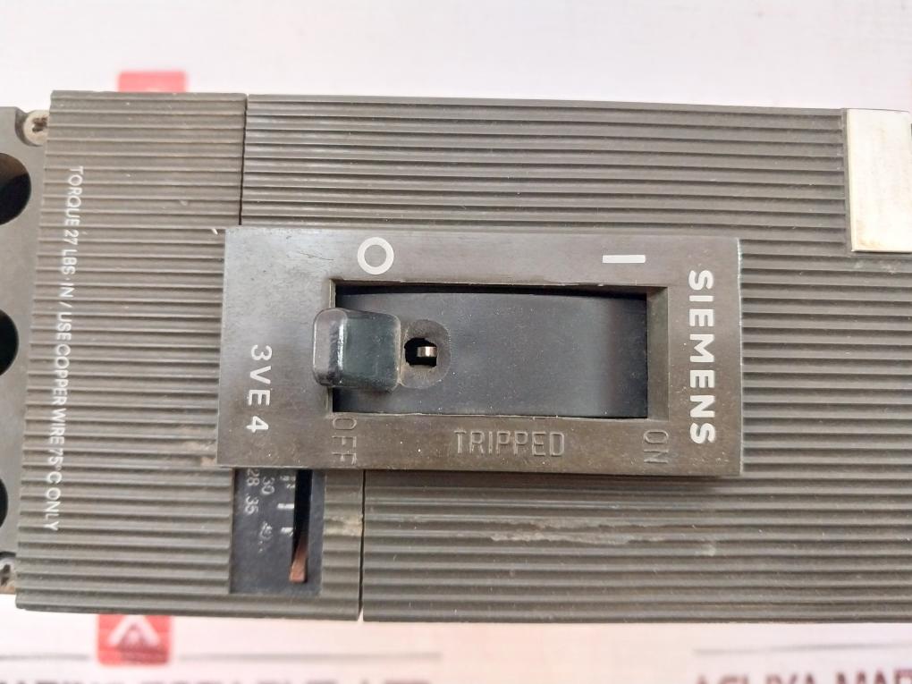 Siemens 3Ve4420 0-8Cr00 Circuit Breaker 56Amp 600Vac