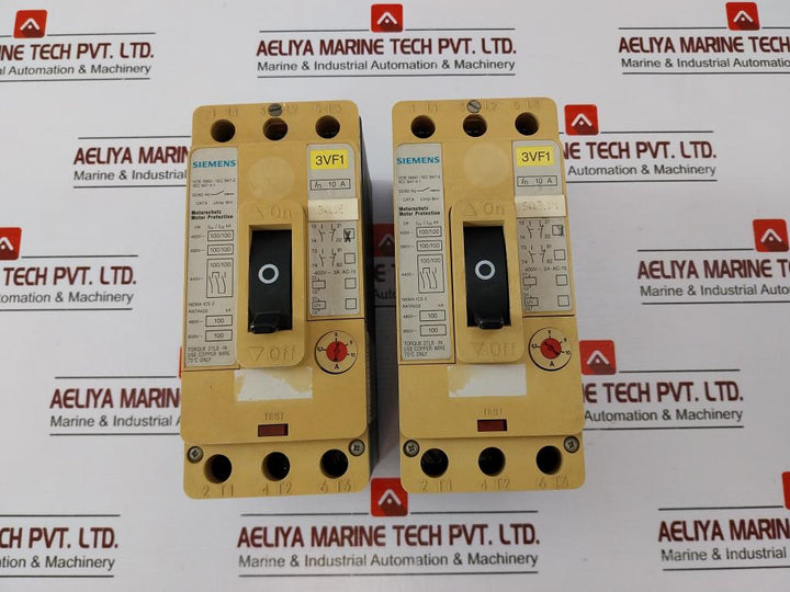 Siemens 3Vf1231-1Bd11-0Ab4 Circuit-breaker For Motor Protection