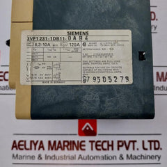 Siemens 3Vf1231-1Bd11-0Ab4 Circuit-breaker For Motor Protection