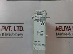 Siemens 3Vf9221-1Jv10 Auxiliary Switch/ Shunt Trip 50/60Hz 380-415 Ac