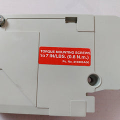 Siemens 3Vf9221-1Jv10 Auxiliary Switch/ Shunt Trip 50/60Hz 380-415 Ac