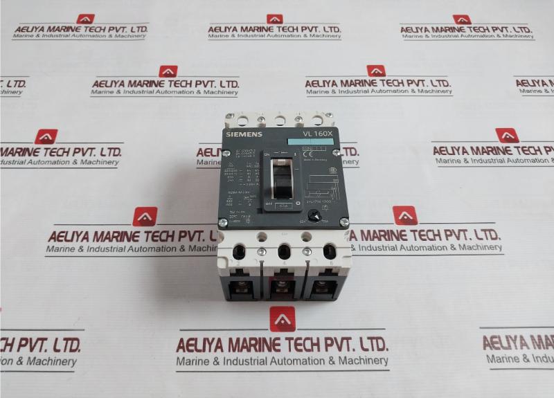 Siemens 3Vl1706-1Dd36-0Aa0 Sentron Vl Circuit Breaker 600A 50/60Hz Vl 160X