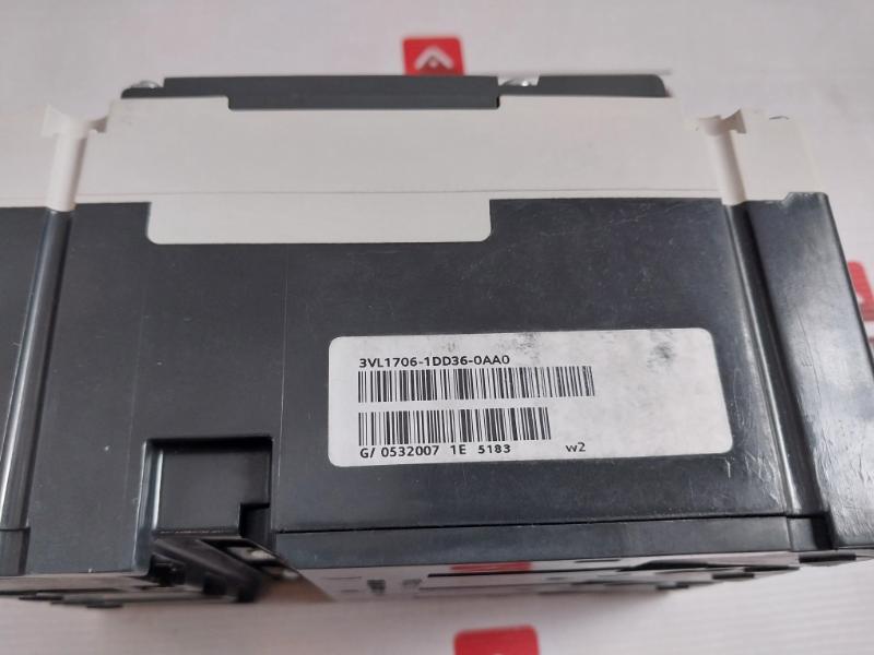 Siemens 3Vl1706-1Dd36-0Aa0 Sentron Vl Circuit Breaker 600A 50/60Hz Vl 160X
