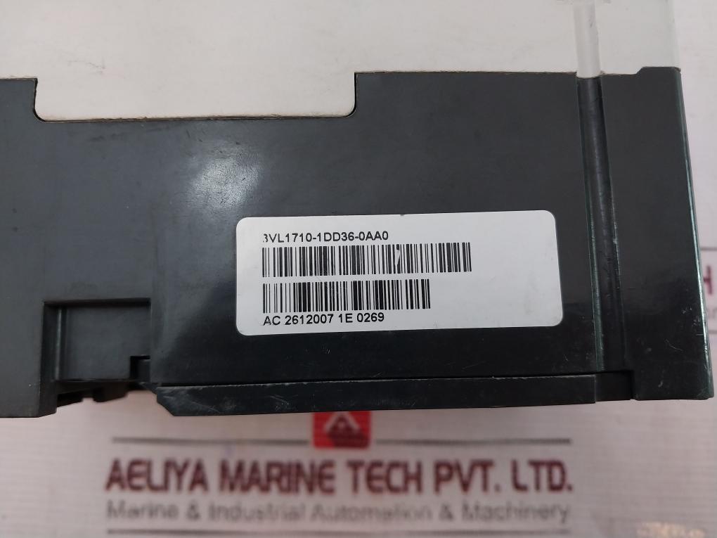 Siemens 3Vl1710-1Dd36-0Aa0 Circuit Breaker 50/60Hz