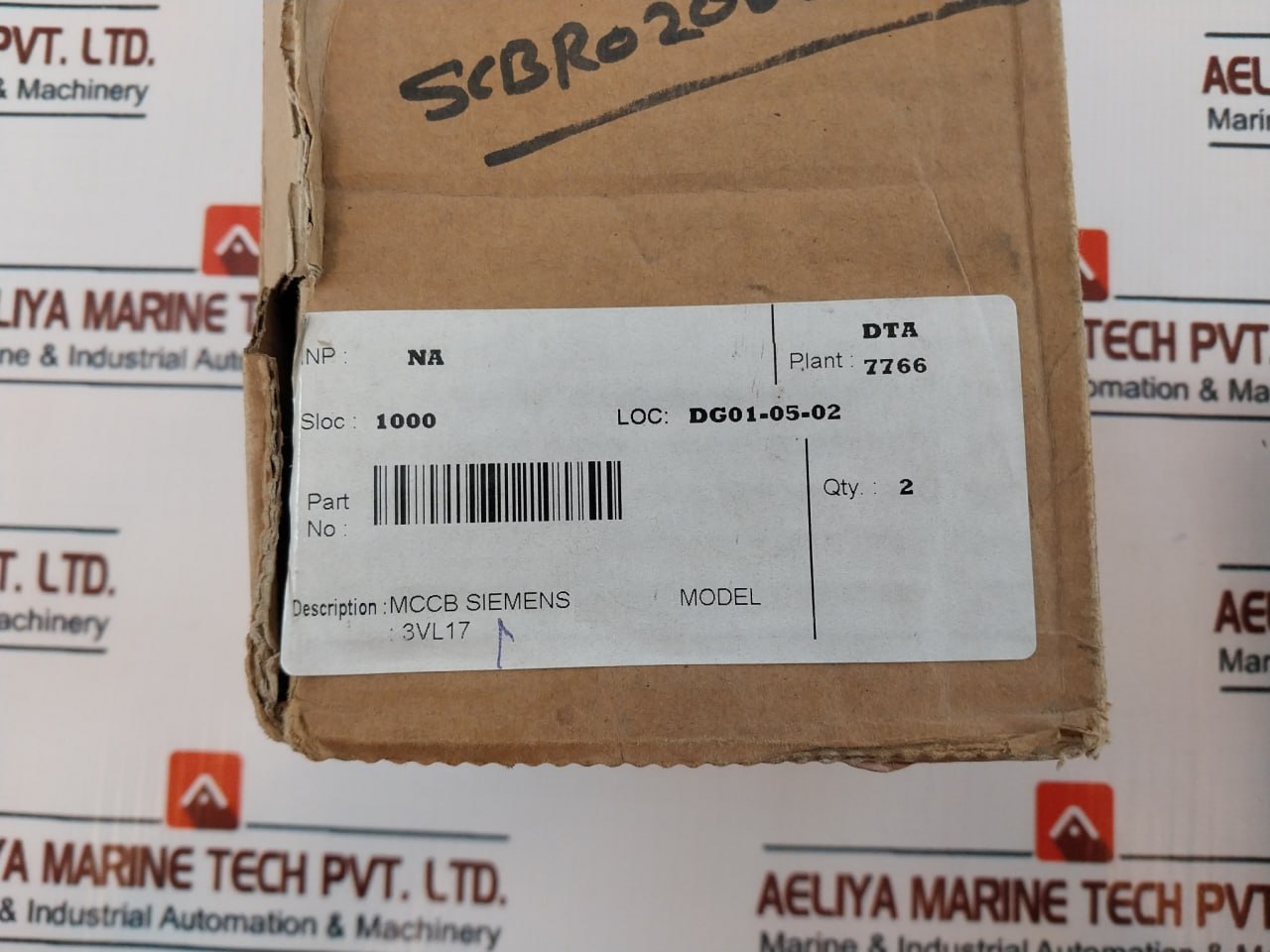 Siemens 3Vl1716-1Dd36-0Aa0 Sentron Vl Circuit Breaker 3-pole 160A 50/60Hz