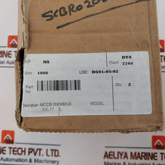 Siemens 3Vl1716-1Dd36-0Aa0 Sentron Vl Circuit Breaker 3-pole 160A 50/60Hz