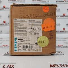 Siemens 3Vl1716-1Dd36-0Aa0 Sentron Vl Circuit Breaker 3-pole 160A 50/60Hz