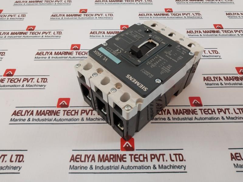 Siemens 3Vl1716-1Dd36-0Aa0 Sentron Vl Circuit Breaker 3-pole 160A 50/60Hz