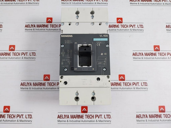 3Vl4740-2Dc36-0Aa0 Molded Case Circuit Breaker Siemens 415V 50/60 Hz