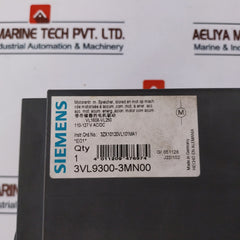 Siemens 3Vl9300-3Mn00 Motor Drive 110-127V Ac/Dc