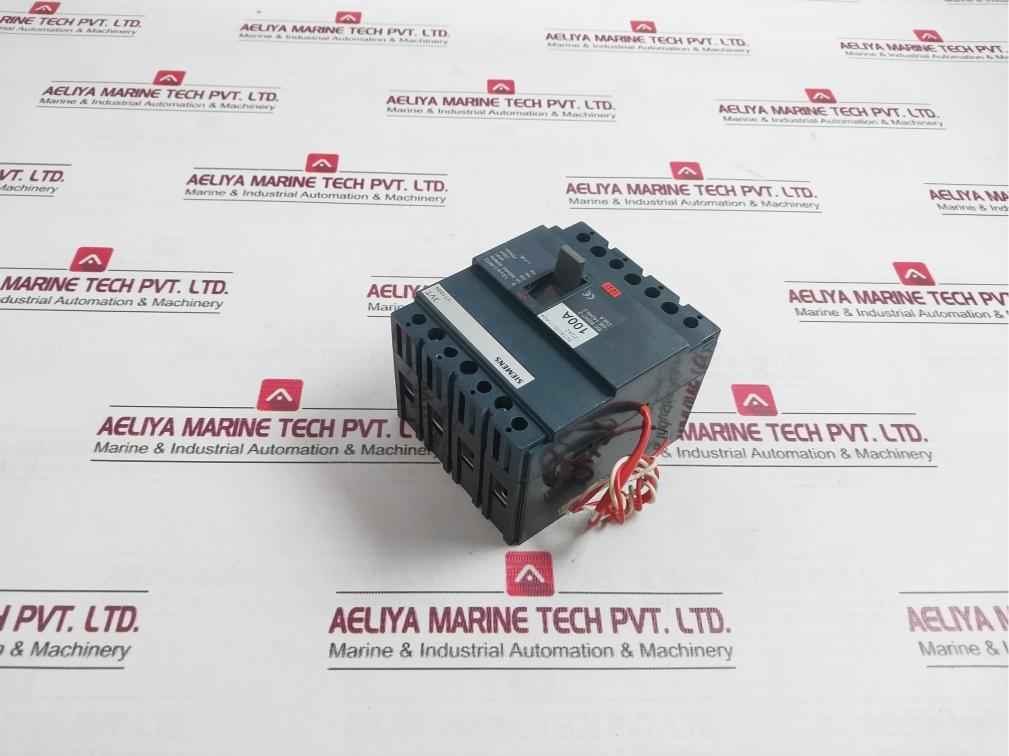 Siemens 3Vt8110-1Aa04-2Ga2 3Vt Molded-case Circuit Breaker Vt100 500 Vac 100A