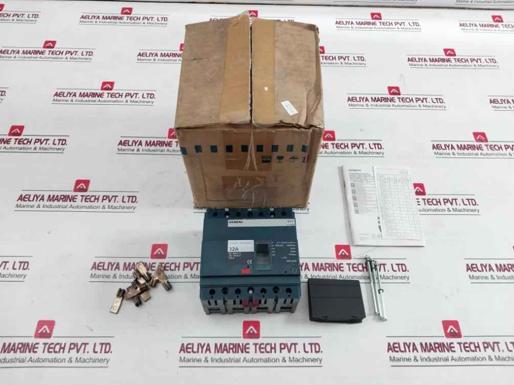 Siemens 3Vt8203-1Ba04-0Aa2 Molded Case Circuit Breaker 500Vac 50/60Hz 4 Pole