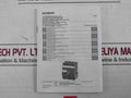 Siemens 3Vt8203-1Ba04-0Aa2 Molded Case Circuit Breaker 500Vac 50/60Hz 4 Pole