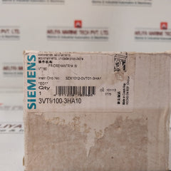 Siemens 3Vt9100-3Ha10 Front-operated Rotary Operating Mechanism