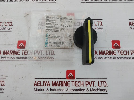 Siemens 3Vt9300-3He20 Rotary Handle With Lock, Black Lever Vt250, Vt630