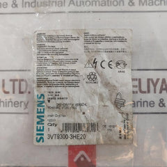 Siemens 3Vt9300-3He20 Rotary Handle With Lock, Black Lever Vt250, Vt630