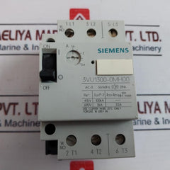 Siemens 3Vu1300-0Mh00 Circuit Breaker 1.6-2.4A