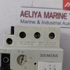 Siemens 3Vu1300-1Me00 Circuit-breaker 600 Vac 50/60 Hz Vde 0660 6 Kv