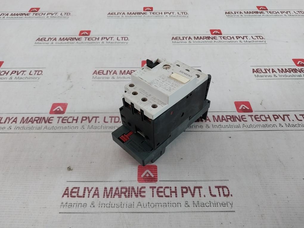 Siemens 3Vu1300-1Mf00 Motor Protector Circuit Breaker 3 Pole 0.6–1A 600Vac