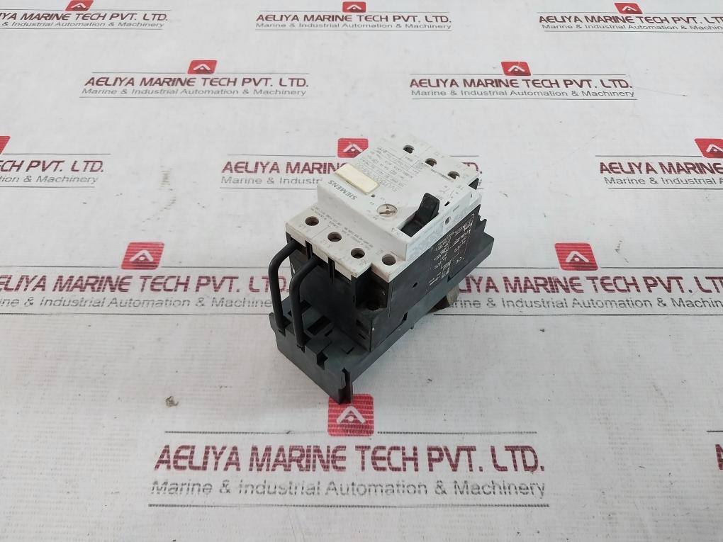 Siemens 3Vu1300-1Mf00 Motor Protector Circuit Breaker 3 Pole 0.6–1A 600Vac