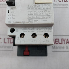 Siemens 3Vu1300-1Mf00 Motor Protector Circuit Breaker 3 Pole 0.6–1A 600Vac