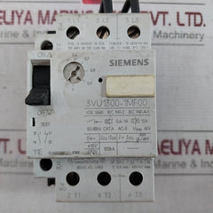Siemens 3Vu1300-1Mf00 Motor Protector Circuit Breaker 3 Pole 0.6–1A 600Vac
