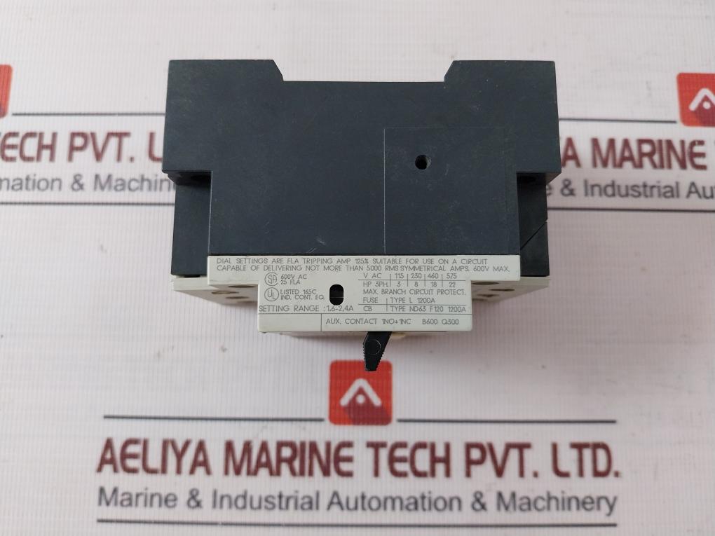 Siemens 3Vu1300-1Mh00 Circuit-breaker For Motor Protection Ac-3 50/60Hz I: 29A