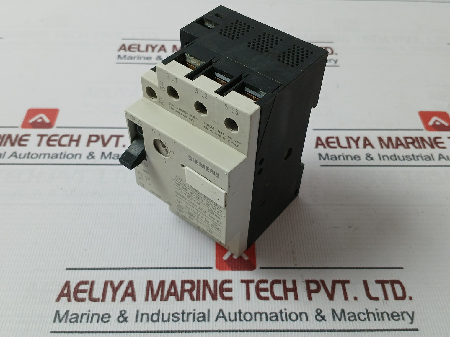 Siemens 3Vu1300-1Mk00 Circuit-breaker For Motor Protection 600Vac Max 4-6A