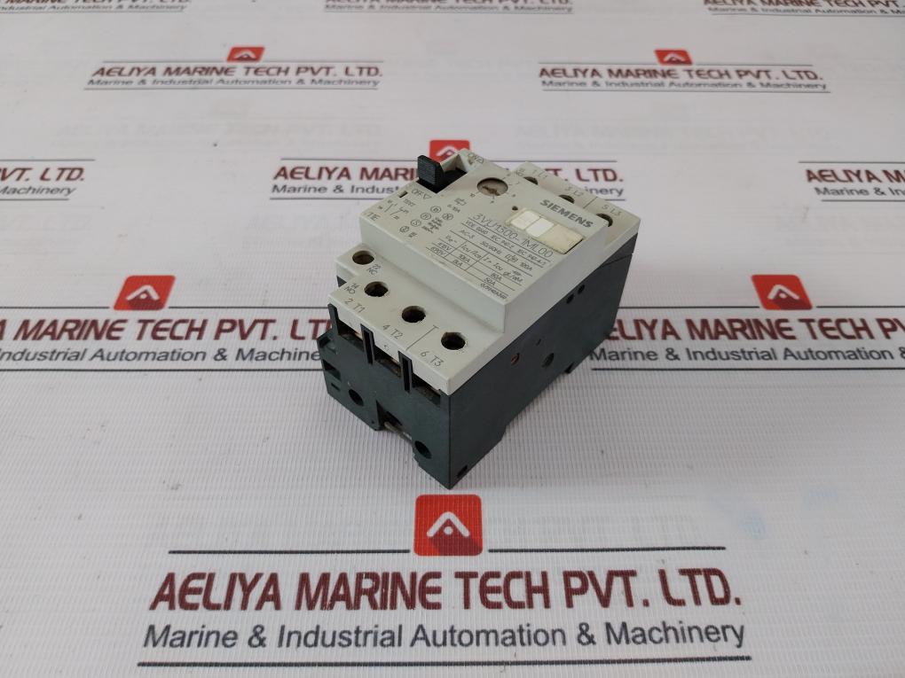 Siemens 3Vu1300-1Ml00 Motor Protection Circuit Breaker Vde 0660 120A 50/60 Hz
