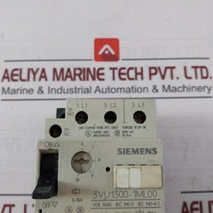 Siemens 3Vu1300-1Ml00 Motor Protection Circuit Breaker Vde 0660 120A 50/60 Hz