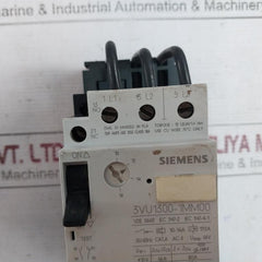 Siemens 3Vu1300-1Mm00 Motor Starter Protector 10-16A 50/60Hz 6Kv